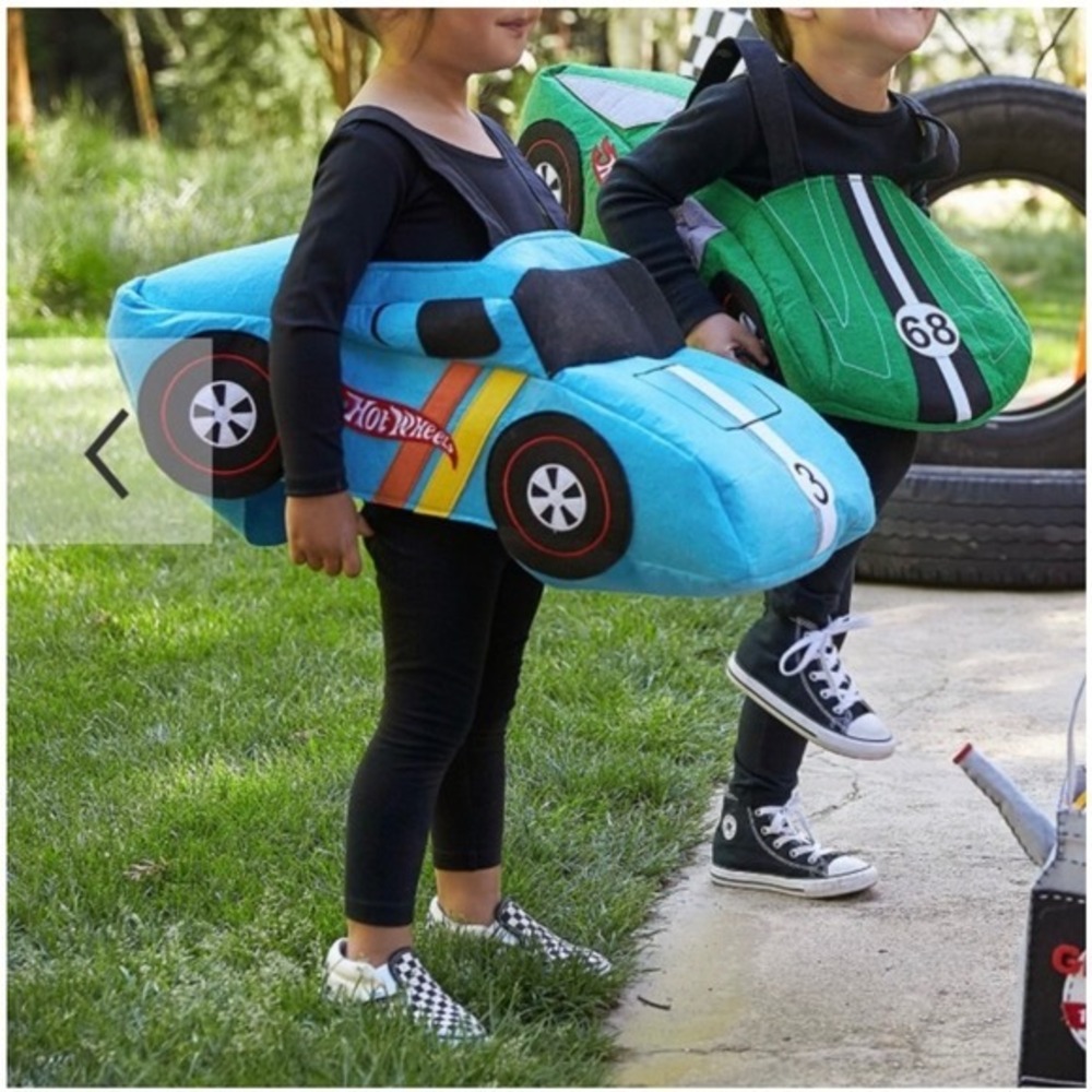 Hot Wheels Car Costume Plush Vehicle Halloween Cosplay Pretend Play Kids